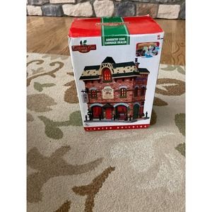Coventry cove carriage dealer  lighted building  Christmas village